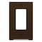 Westek Westek LumiCover Aged Bronze 1 gang Plastic Duplex Wall Plate 1 pk LCR-CDDO-DB - alternate 3